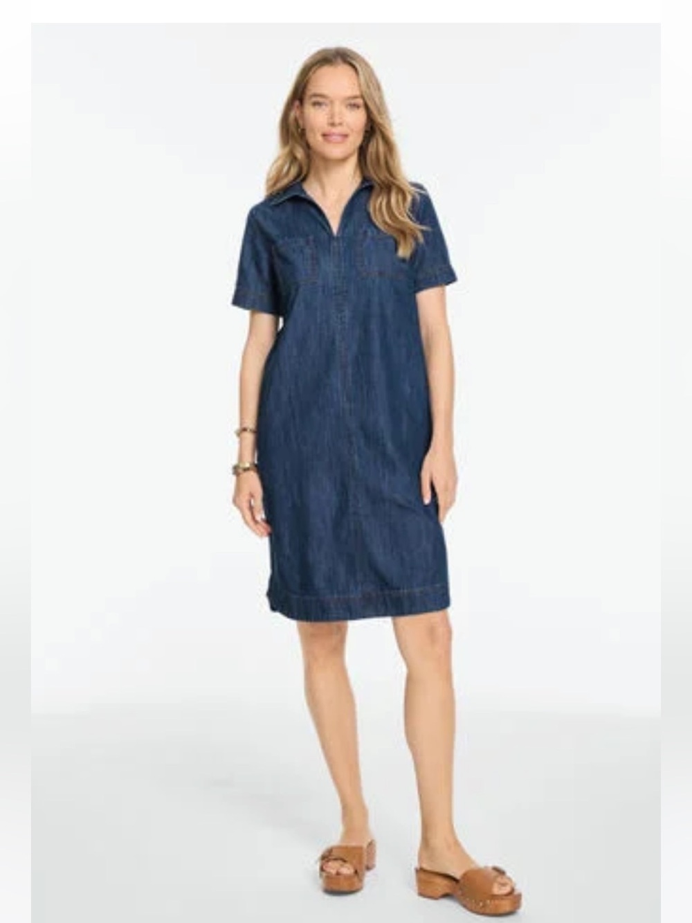 Talbots Denim Dress Small New With Tags